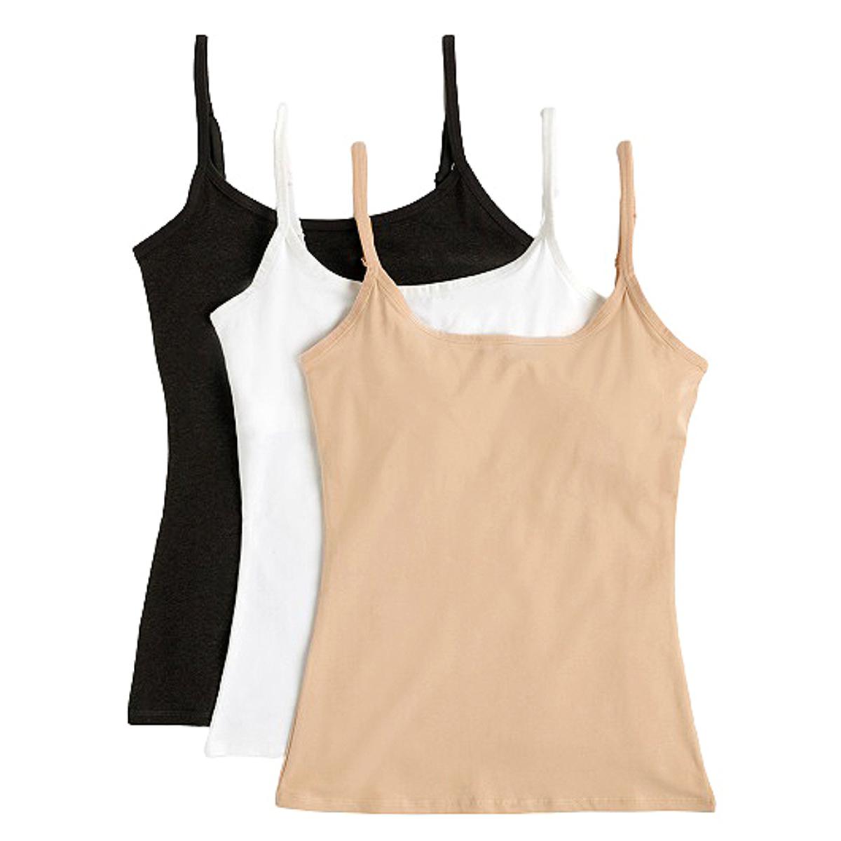CAMISOLE TOP - STANDARD - PACK OF 3