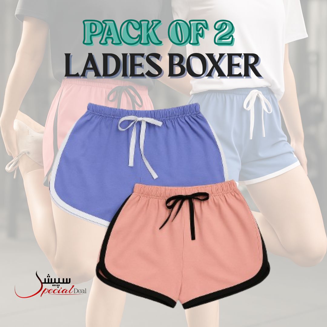 Pack of 2 Relaxing shorts for Women