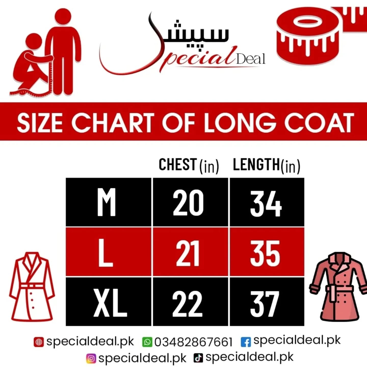 Ladies Black Long Coats