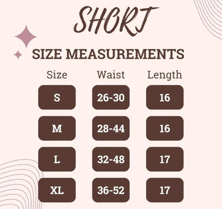Pack of 3 Relaxing shorts for Women