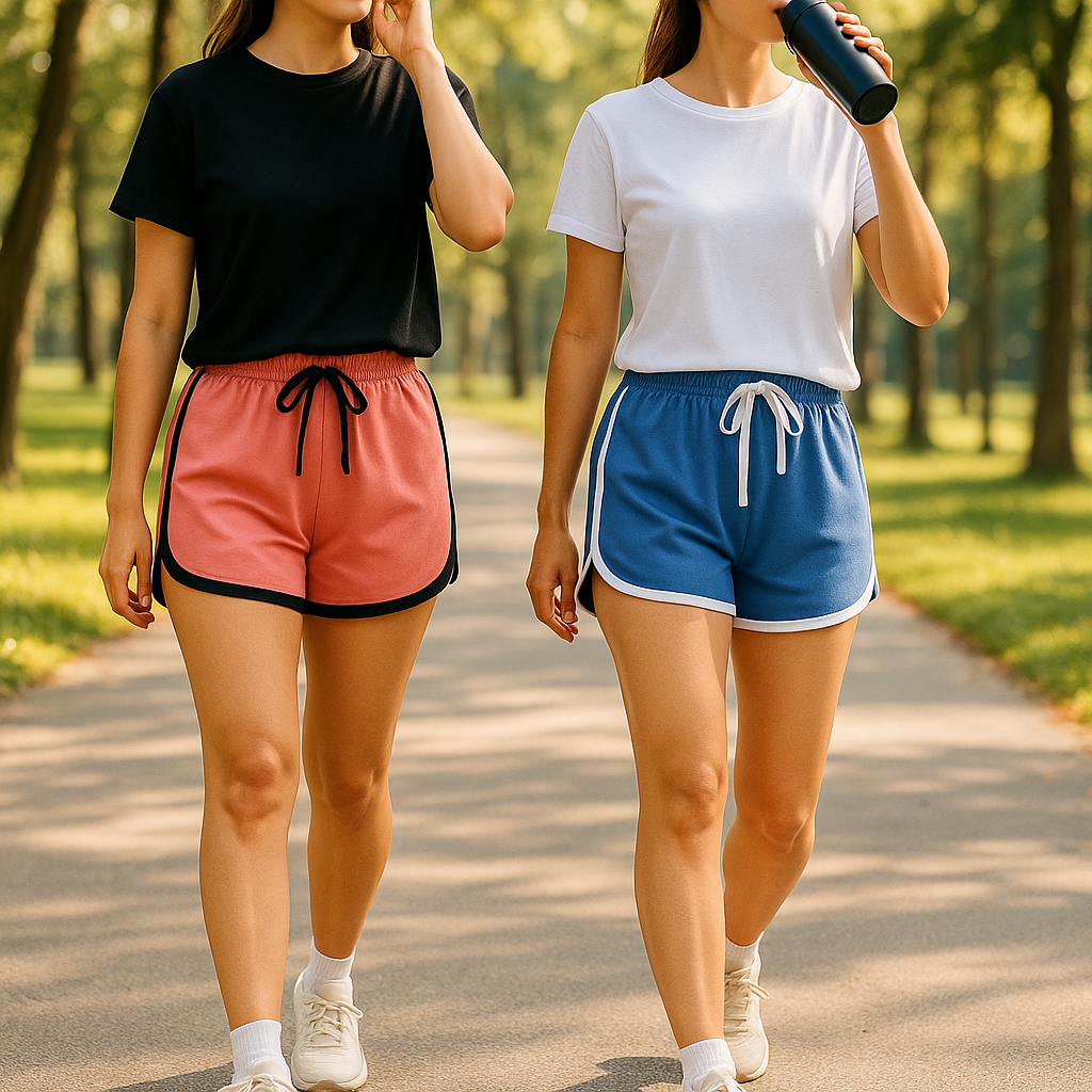 Pack of 2 Relaxing shorts for Women