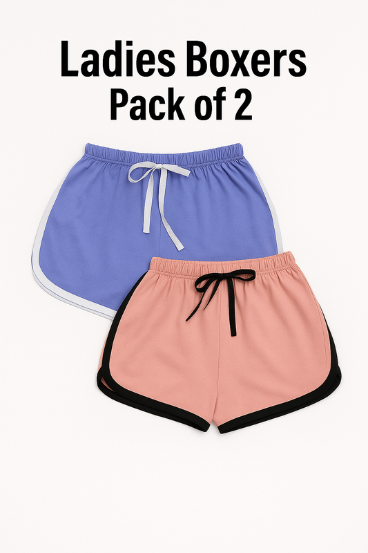 Pack of 2 Relaxing shorts for Women